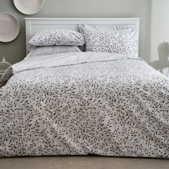 Charalambidis Textiles Bettbezug Doppelbett 200x240 Olive Grey