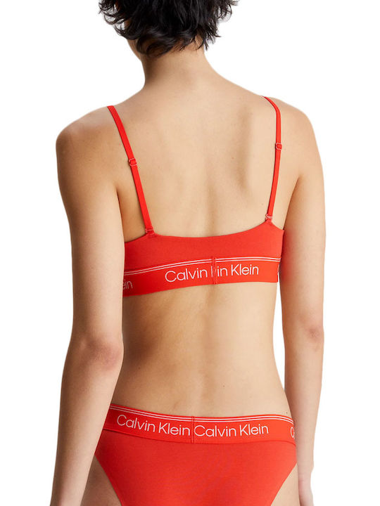 Calvin Klein Bralette Σουτιέν Πορτοκαλί Calvin Klein Bralette Σουτιέν Πορτοκαλί