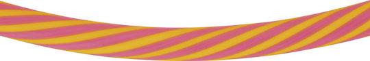AMILA Orange Rhythmic Gymnastics Hoop Ø70cm 260gr