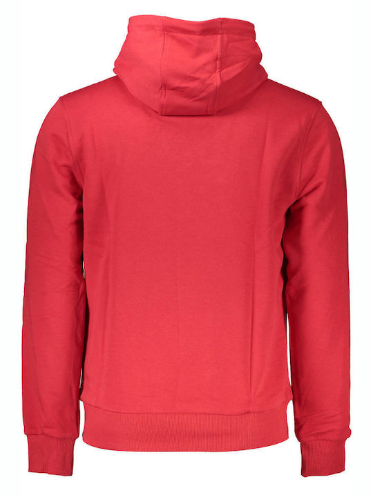 Roberto Cavalli Herren Sweatshirt mit Kapuze Rot