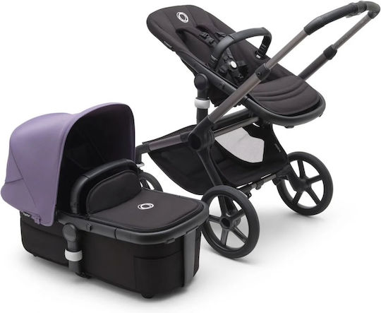 Bugaboo Fox 5 Ρυθμιζόμενο Καρότσι Μωρού Kατάλληλο για Nεογέννητο Astro Purple