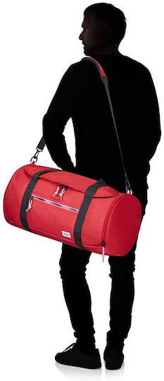 American Tourister Upbeat Sack Voyage Red Fabric L55xW30xH29cm