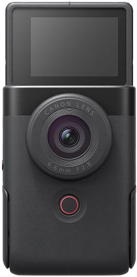 Canon Canon Powershot V10 Advanced Vlogging Kit Schwarz 4K UHD @ 30fps CMOS Sensortyp Daten Speicherung auf Speicherkarte mit Bildschirmgröße 2 Zoll und HDMI / Wi-Fi 5947C015