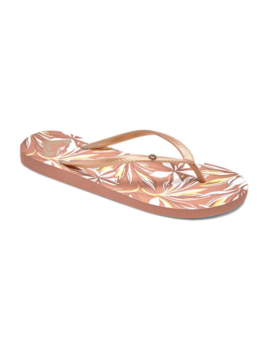 Roxy Women's Flip Flops White/Champagne