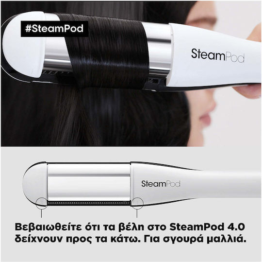 L'Oréal Professionnel SteamPod 4 Hair Straightener with Steam and Ceramic Plates