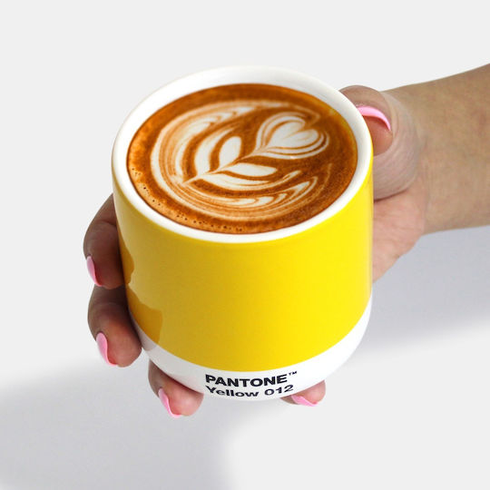 Pantone Lifestyle Becher aus Porzellan Grey 190ml