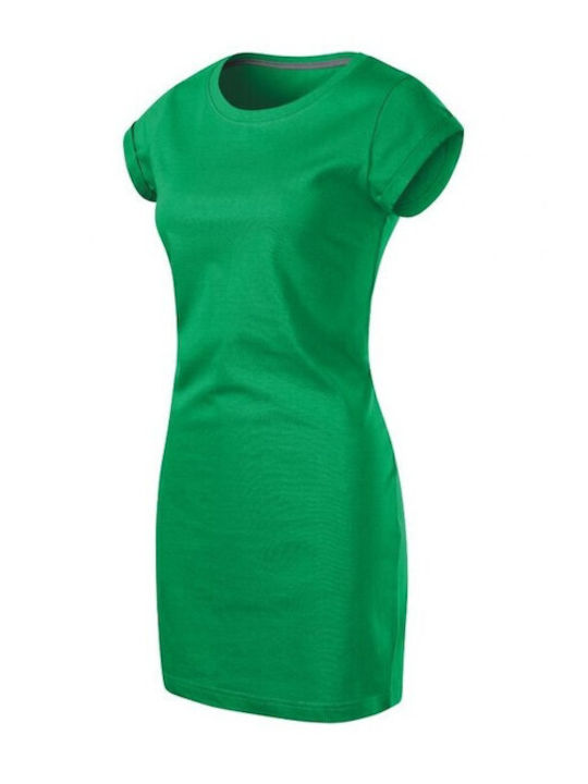 Malfini Summer Mini Dress Green