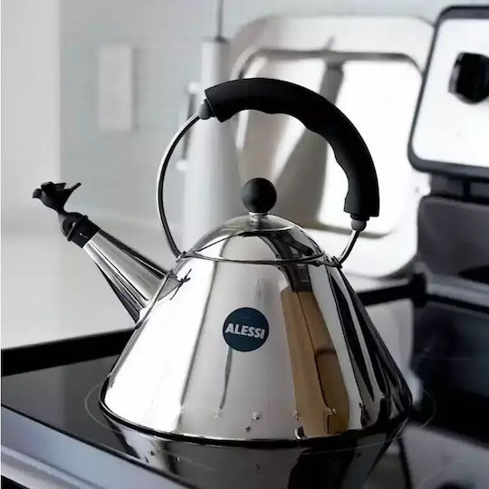 Alessi Βραστήρας Ανοξείδωτος Ασημί