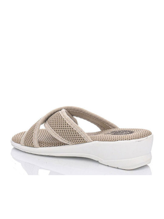 Anatomic Women's Platform Wedge Sandals Beige