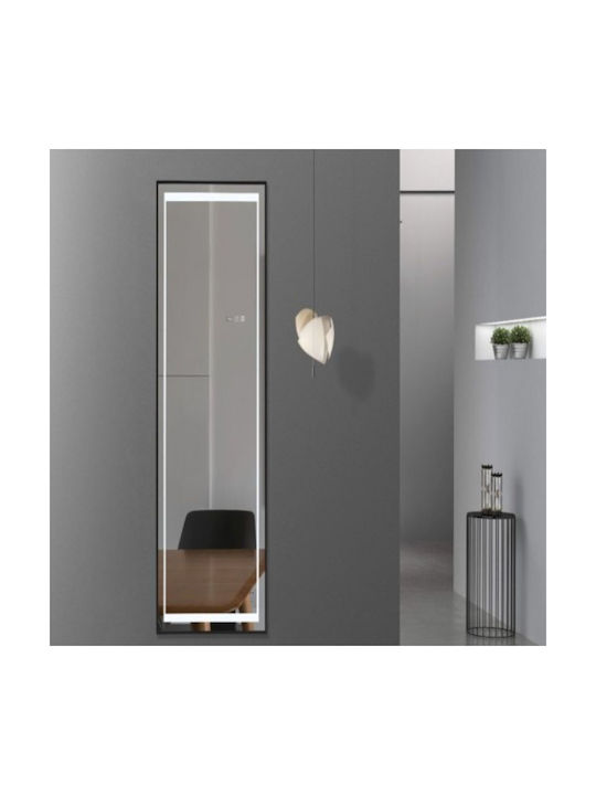 Sparke Intasy Wall Mirror Full Length with Black Metallic Frame 150x50cm 1pcs