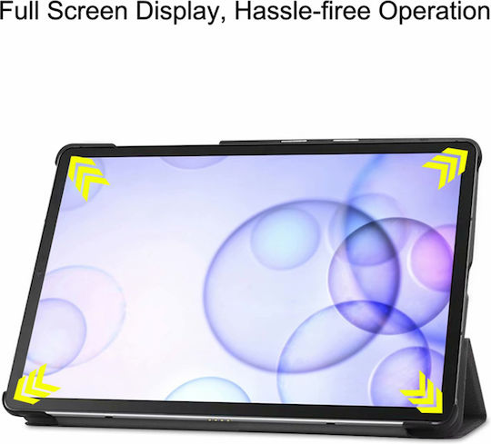 Techsuit FoldPro Flip Cover Μαύρη (Galaxy Tab S6 10.5)