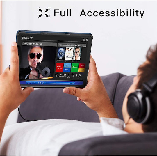 Techsuit Foldpro Klappdeckel Blau (Galaxy Tab A 10.1 2019) KF233248