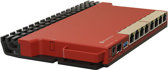 MikroTik L009UiGS-RM v7 Drahtlos Router mit 8 Anschlüssen Gigabit Ethernet