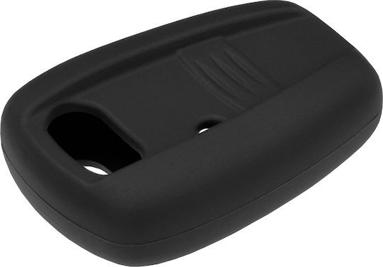 Car Key Cover Case made of with 1 Buttons for Fiat in Black Color