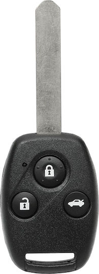 Silicone Car Key Cover Case for Honda Black 3005.01