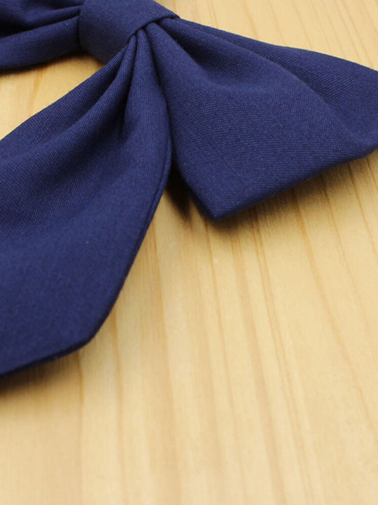 JFashion Handmade Bow Tie Navy Blue