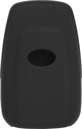 Silicone Car Key Cover Case with 4 Buttons for Toyota Black 1015.16