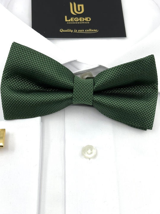 Legend Accessories Σετ Υφασμάτινo Παπιγιόν Πράσινο