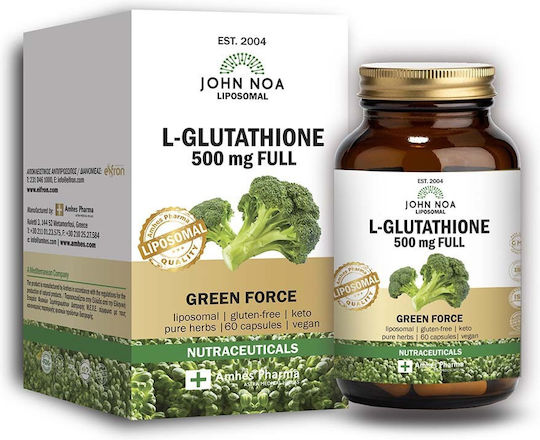 John Noa L-Glutathione 500mg 60 Κάψουλες