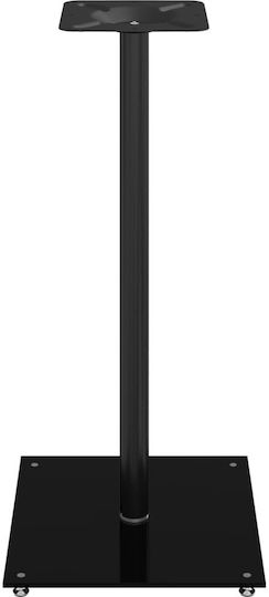 vidaXL Speaker Stands in Black Color