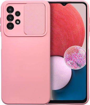 Slide Silicone Back Cover Light Pink (Galaxy A13 4G)