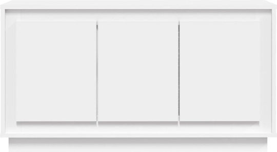 Μπουφές Ξύλινος Λευκός 102x35x55cm