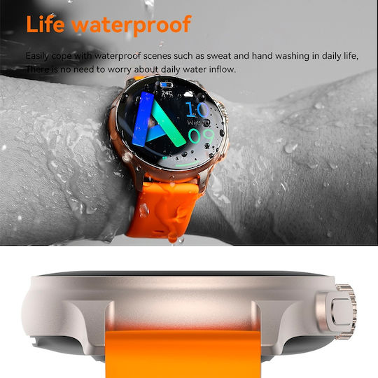 Aoke K58 Smartwatch (Orange)