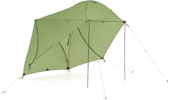 Sea to Summit TELOS TR2 Camping Tents Igloo Mountaineering Green with Double Cloth for 2 People Waterproof 215x135cm