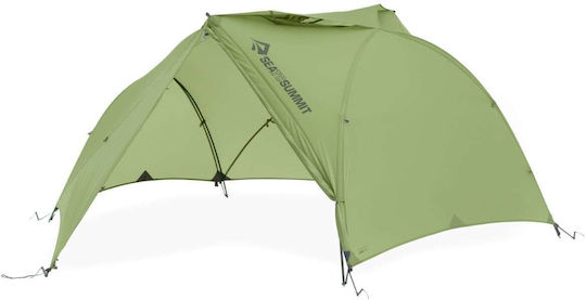 Sea to Summit Telos TR2 Bikepack Tent Καλοκαιρινή Σκηνή Camping Igloo Ορειβασίας Πράσινη με Διπλό Πανί για 2 Άτομα Αδιάβροχη 215x135εκ.