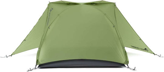 Sea to Summit Telos TR2 Bikepack Tent Καλοκαιρινή Σκηνή Camping Igloo Ορειβασίας Πράσινη με Διπλό Πανί για 2 Άτομα Αδιάβροχη 215x135εκ.