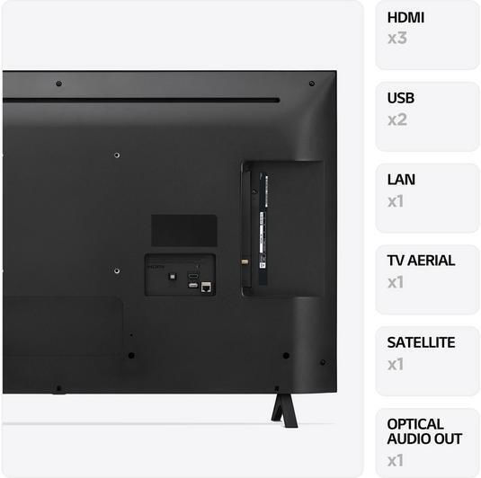 LG Smart Τηλεόραση 43" 4K UHD LED UR78 HDR (2023) 43UR78006LK
