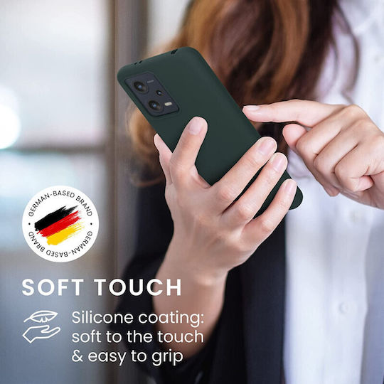 KWmobile Rubberized Back Cover Σιλικόνης Πράσινο (Redmi Note 12 5G / Poco X5 5G)