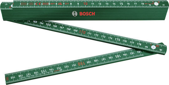 Bosch 1600A02ET4 Пластмасово сгъваемо метро 2m