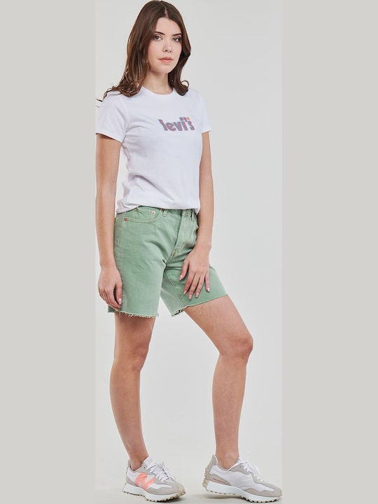 501 Women's Bermuda Shorts Jean Green