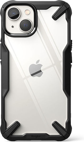 Ringke Fusion X Back Cover Σιλικόνης Μαύρο (iPhone 14 Plus)
