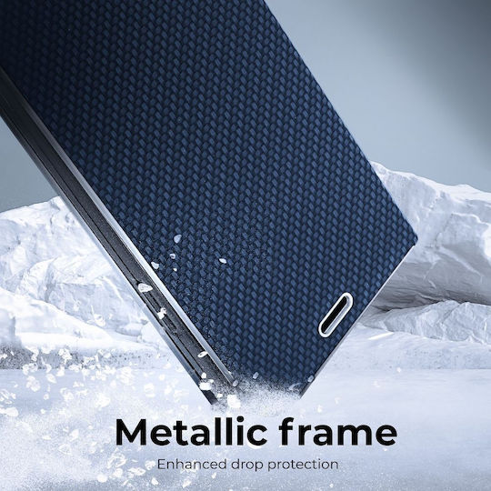 Luna Carbon Book Plastic Blue (Xiaomi 12 Lite)