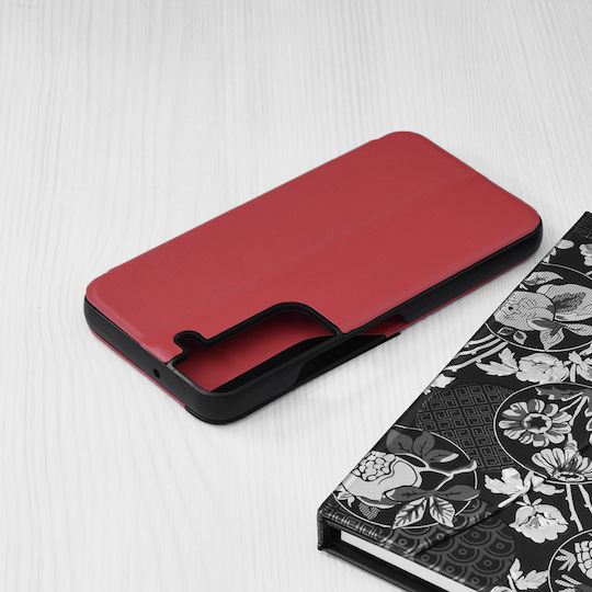Techsuit eFold Series Buchen Sie Kunststoff Rot (Galaxy S22 5G)
