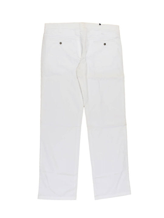 Armani Jeans Men's Trousers Chino Elastic White