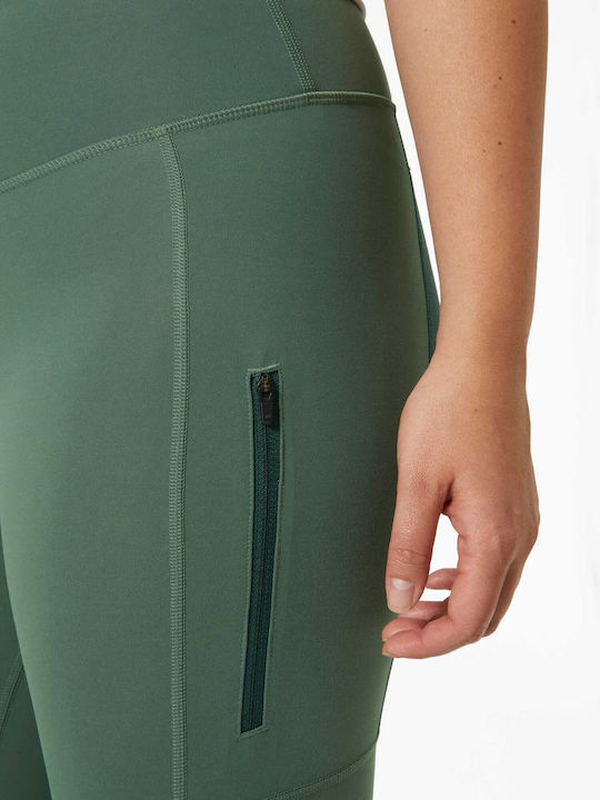 Women's Cropped Training Legging Green