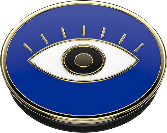 PopSockets Enamel Evil Eye Κινητού Μπλε