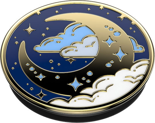 PopSockets PopGrip Premium Κινητού Enamel Fly Me To The Moon