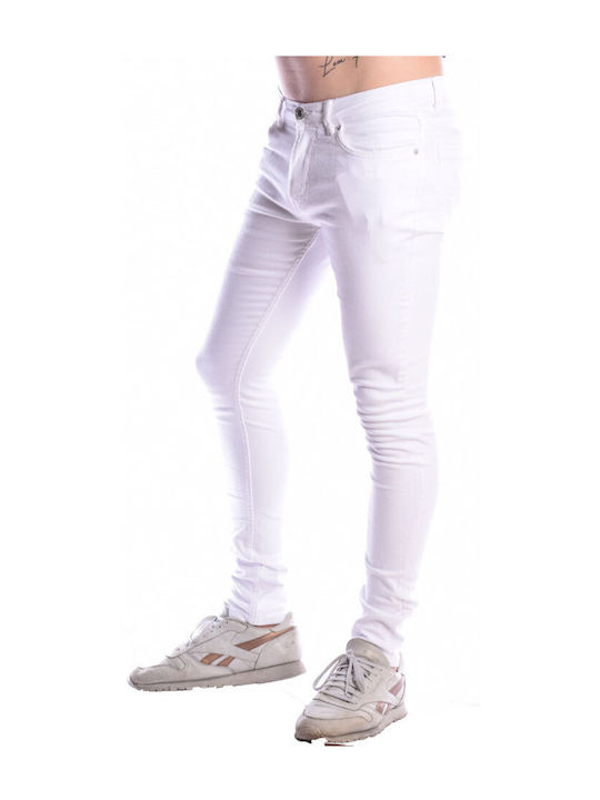 White skinny jeans