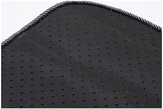Dunlop Satz Vorder- und Hintermatten Universal 4Stück aus Teppichboden Schwarz