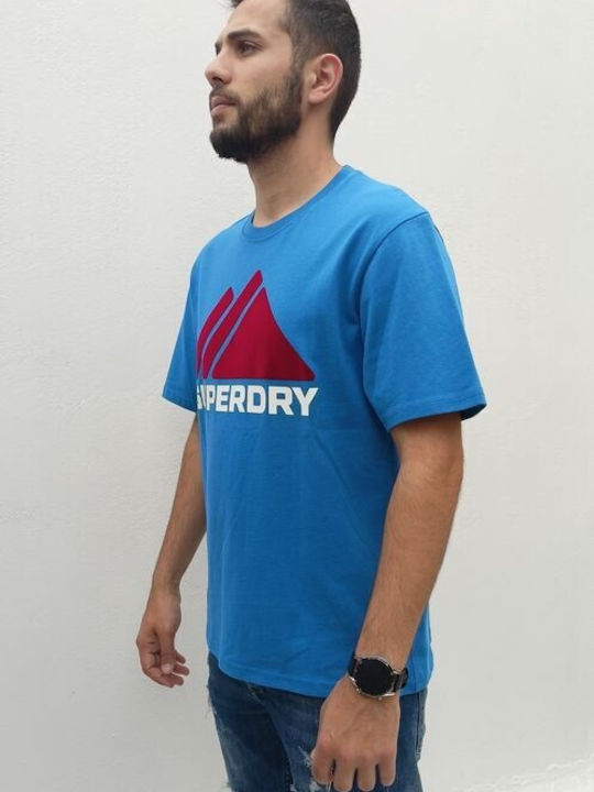 Superdry Tricou Albastru