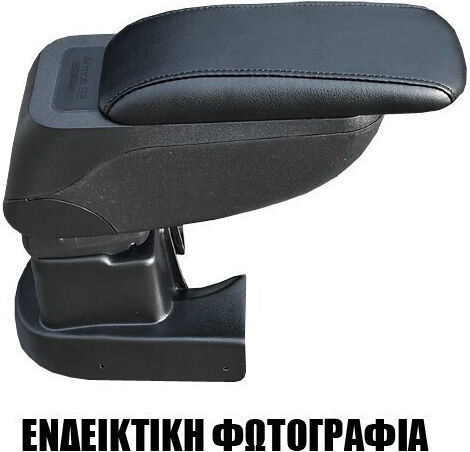 Cik Конзола за подлакътник на кола Кожен Съвместим с Audi A4 Seat Exeo в Черен цвят