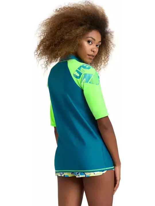 Arena Rash Vest Женски Слънцезащитна риза