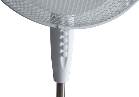 Ravanson Ventilator Sockel 45W Lüfterdurchmesser 43cm Weiß