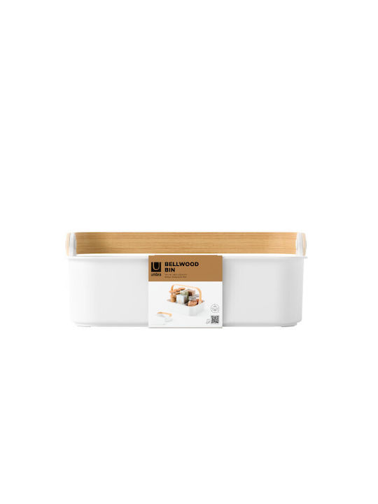 Umbra Επιτραπέζια Βάση Bellwood Πλαστική 35x26x13εκ. Λευκή