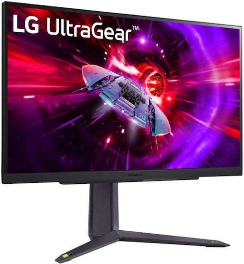 LG UltraGear 27GR75Q-B IPS HDR Gaming Monitor 27" QHD 2560x1440 165Hz με Χρόνο Απόκρισης 1ms GTG