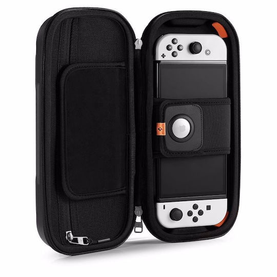 Spigen Rugged Armor Pouch Pro Plastic Switch OLED Carrying Case Black